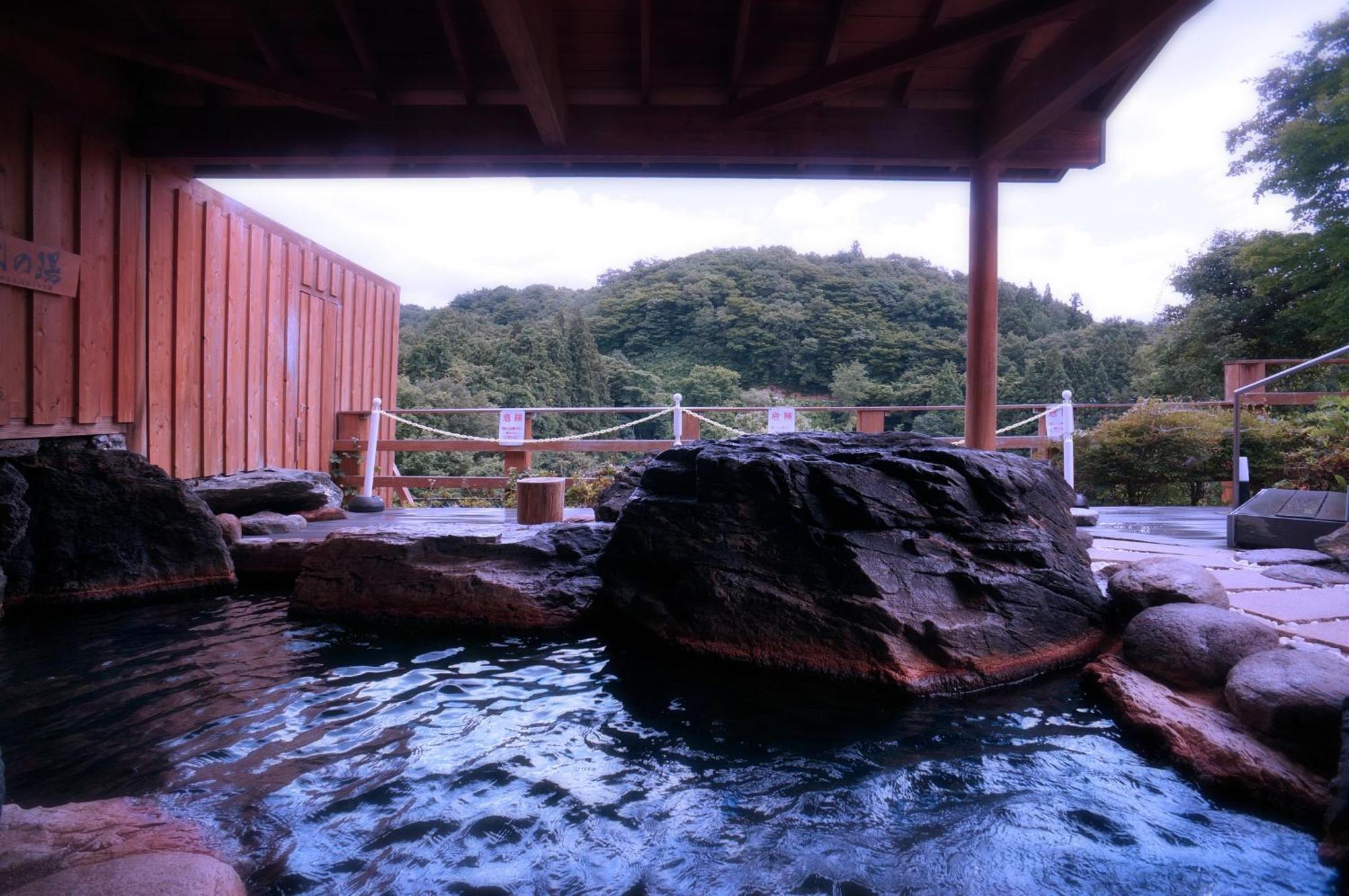 Sannouzan Onsen Zuisenkyo Hotel Ichinoseki Bagian luar foto