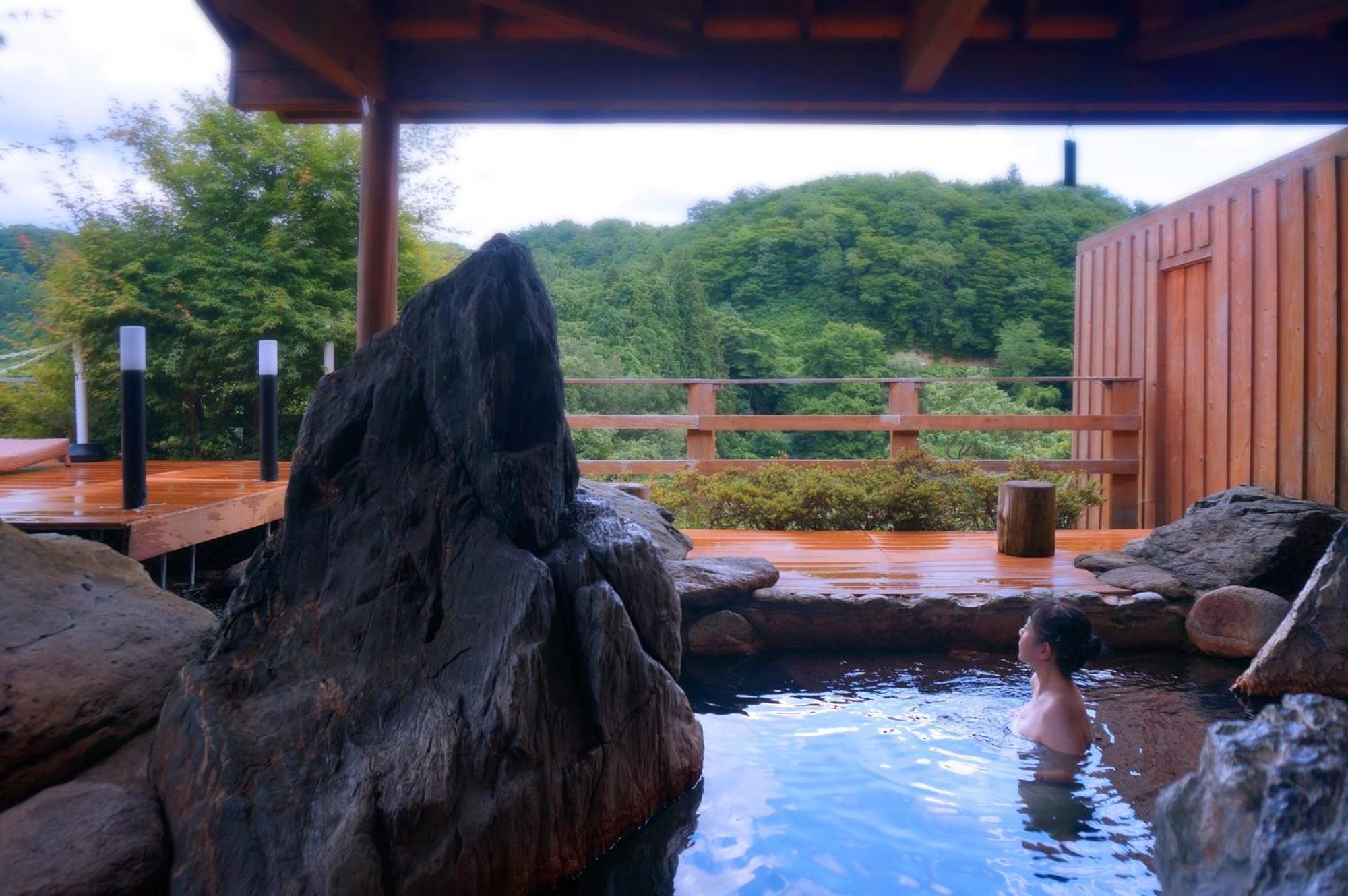 Sannouzan Onsen Zuisenkyo Hotel Ichinoseki Bagian luar foto