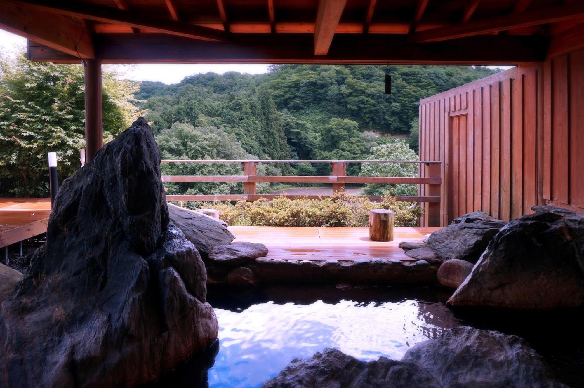 Sannouzan Onsen Zuisenkyo Hotel Ichinoseki Bagian luar foto